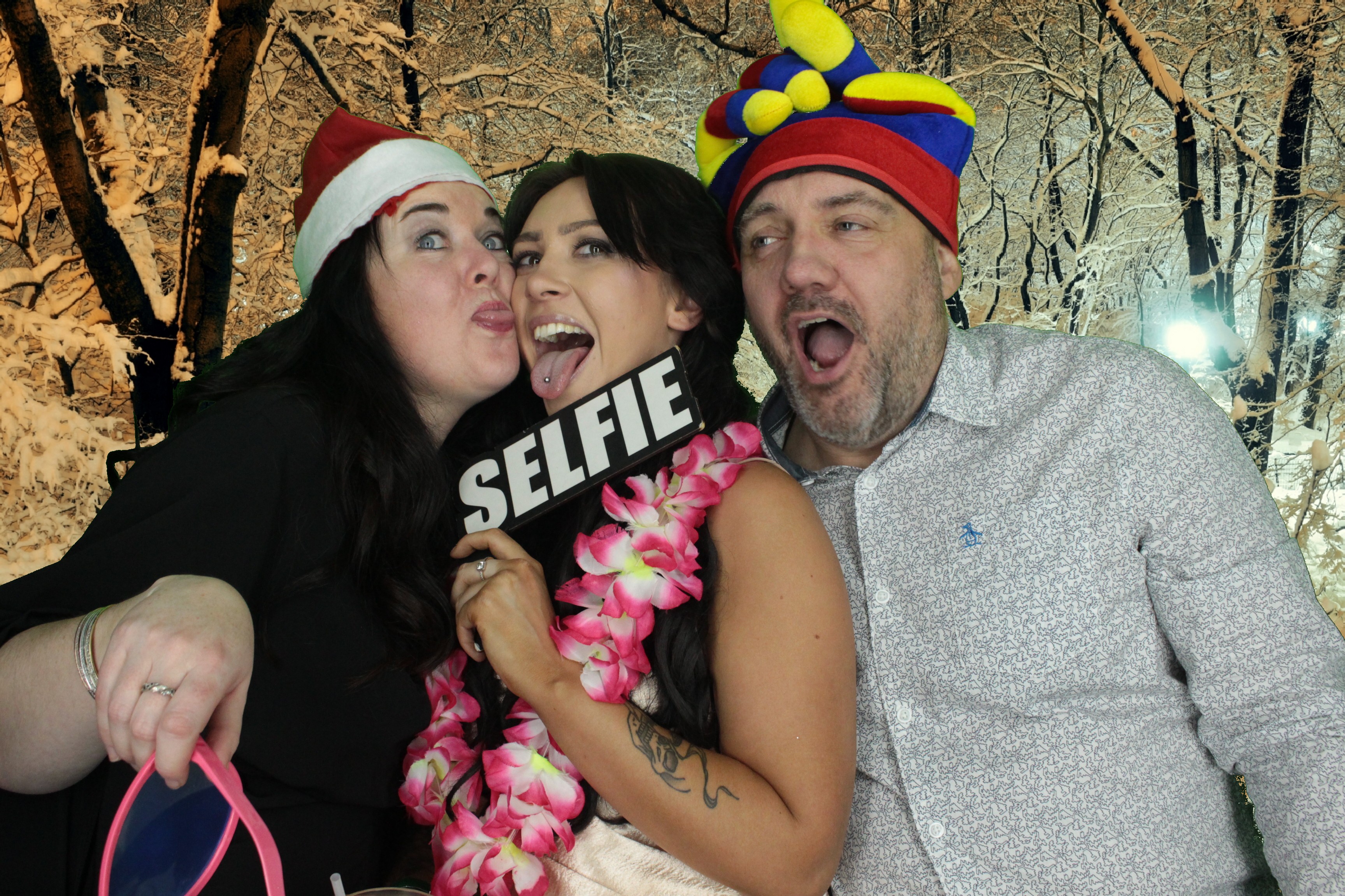 One Line Christmas Party | View more photos from the event at gallery.myphotoboothexperience.co.uk/u/MyPhotoBoothExperienceLtd/One-Line-Christmas-Party